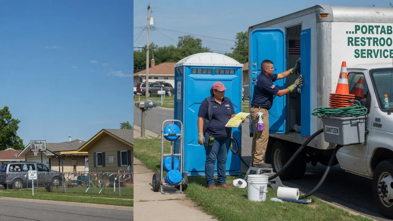 Portable Toilet Rental in Gentry, AR near me